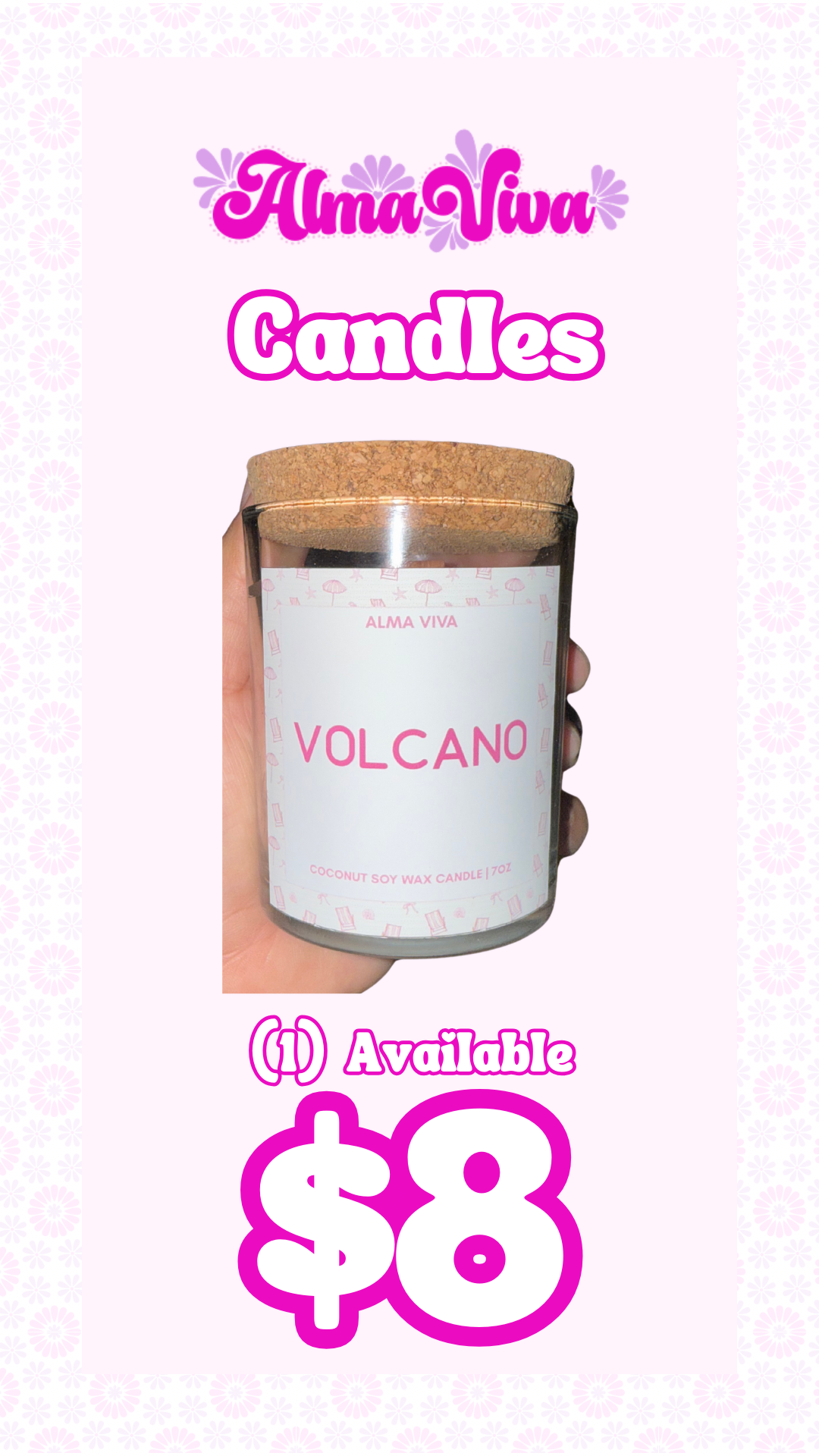 RTS Candles 7oz (Ready To Ship)