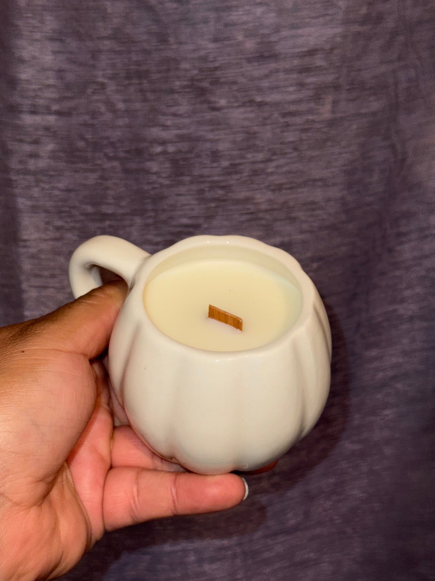 Pumpkin Mini Candle - Coffee Scent