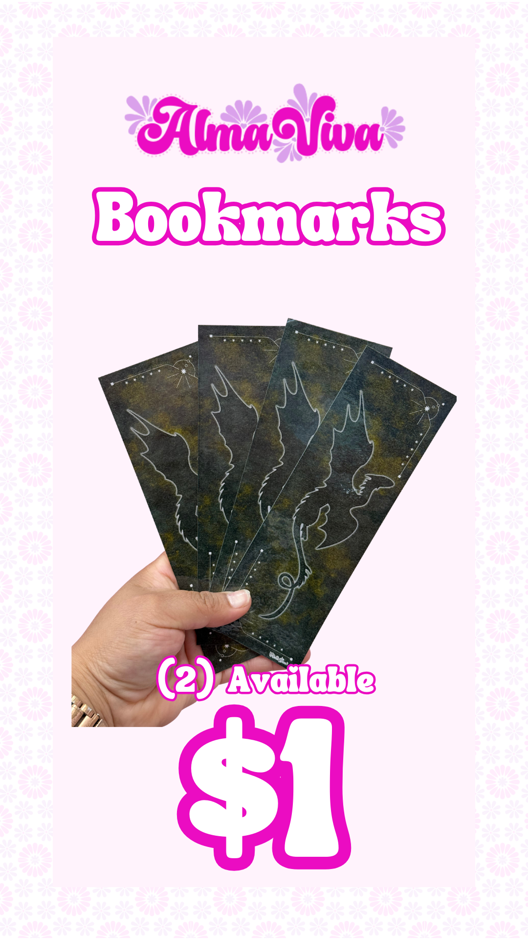 RTS SALE Bookmarks (Ready To Ship)