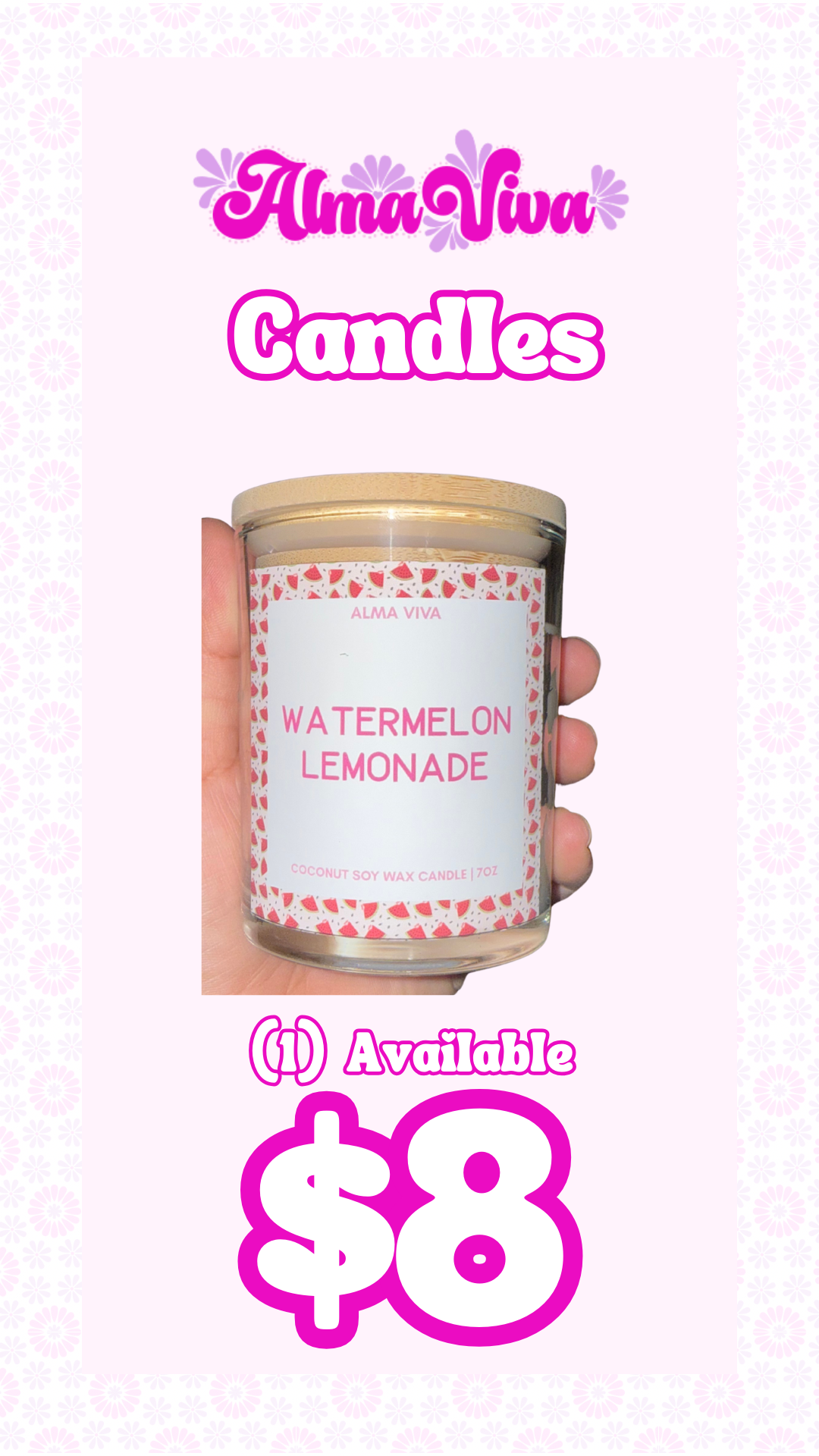 RTS Candles 7oz (Ready To Ship)