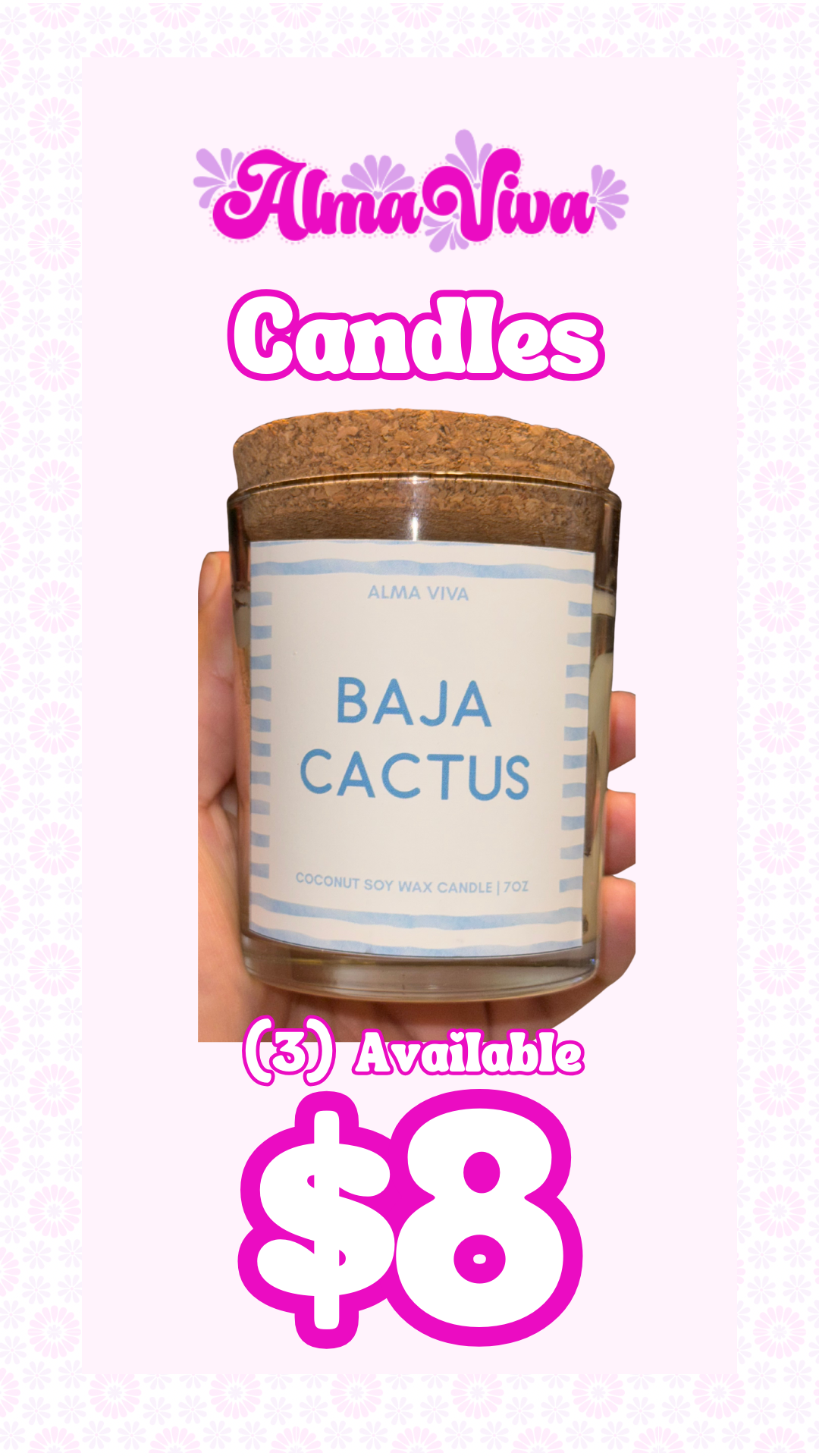 RTS Candles 7oz (Ready To Ship)