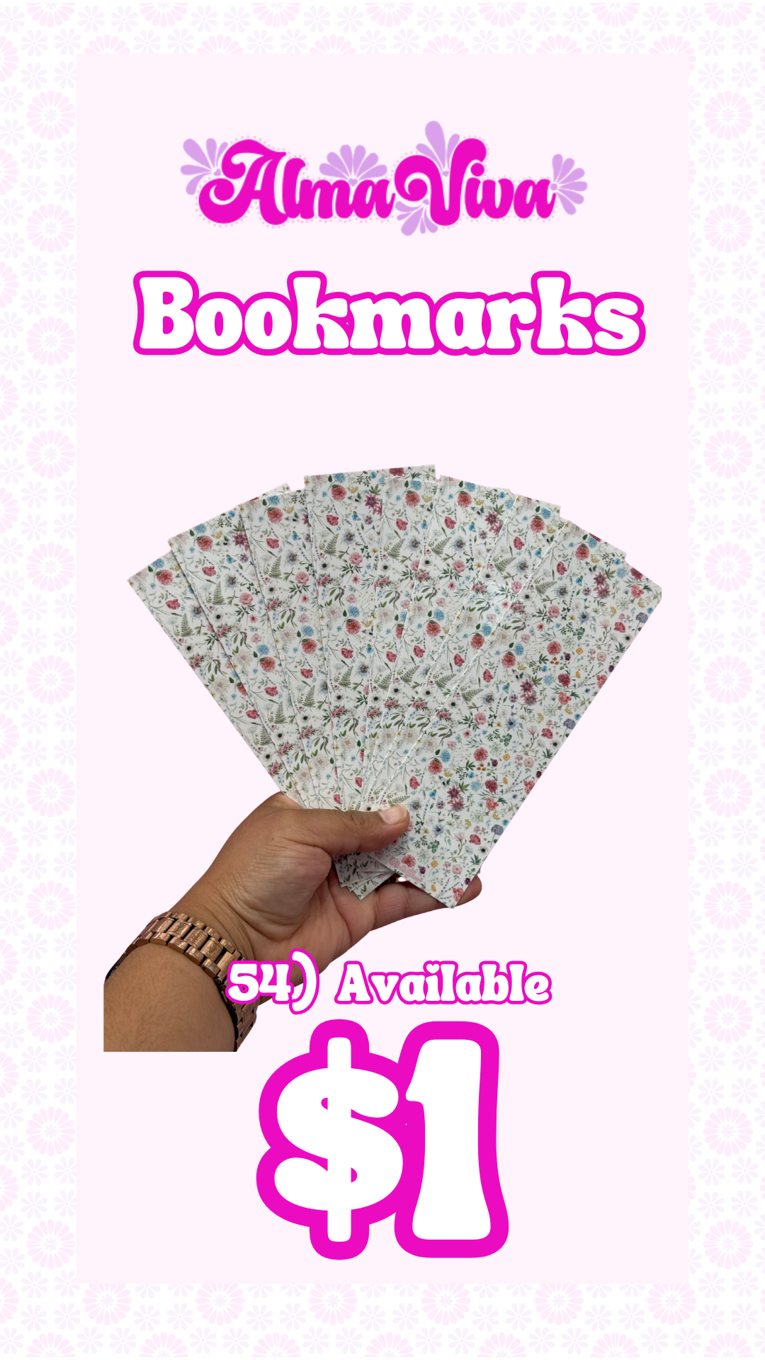 RTS SALE Bookmarks (Ready To Ship)
