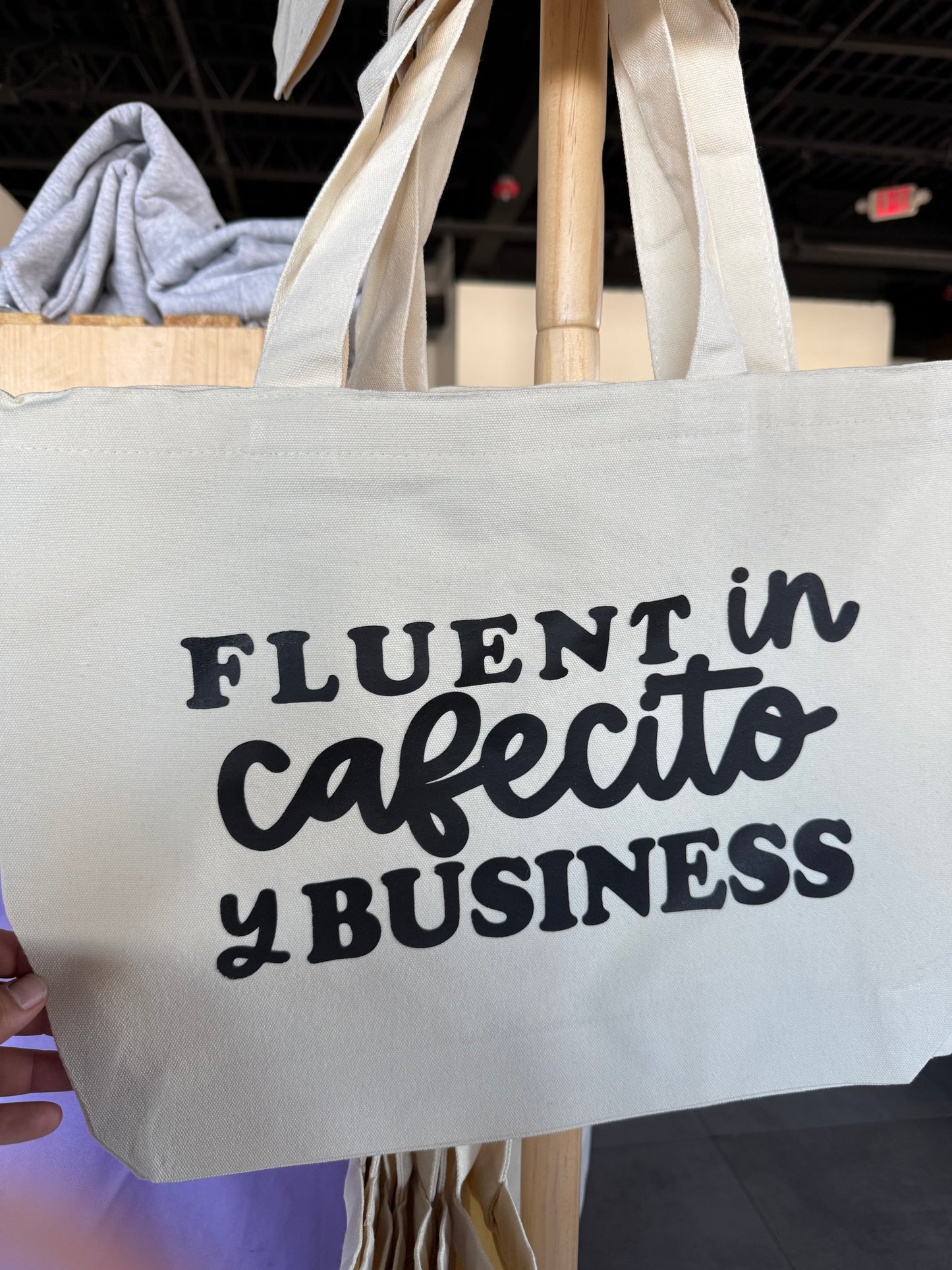 Cafecito & Business Tote bag