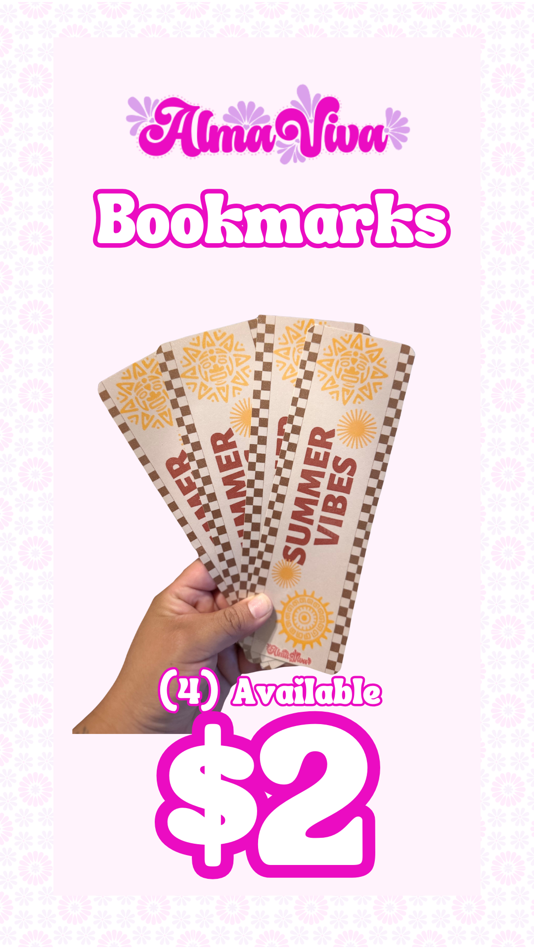 RTS SALE Bookmarks (Ready To Ship)