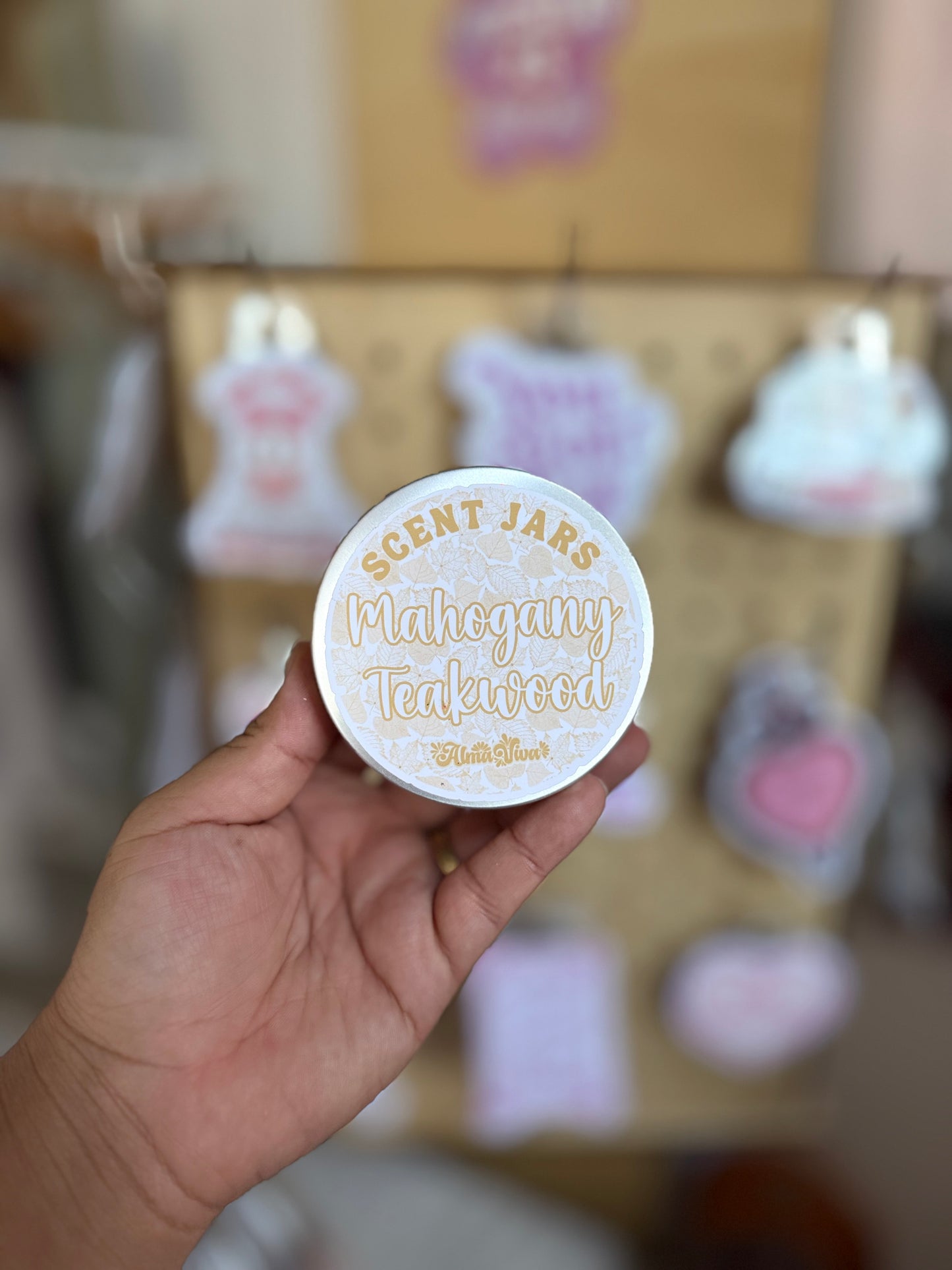 2oz Scent Jars - Fits into Car Coaster