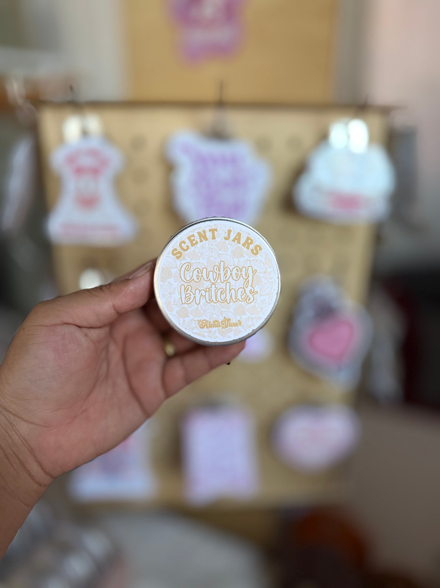 2oz Scent Jars - Fits into Car Coaster