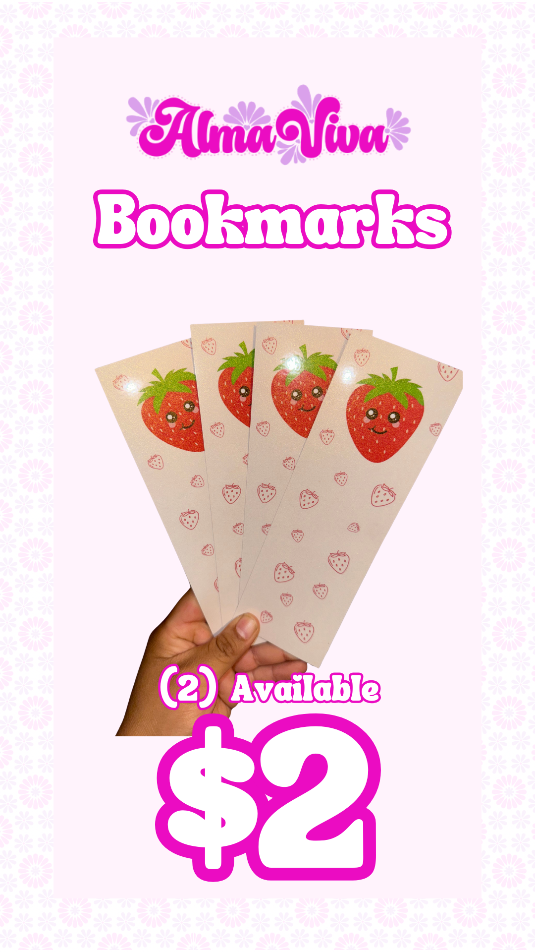 RTS SALE Bookmarks (Ready To Ship)
