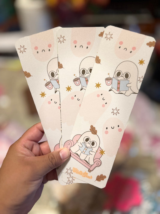 Ghost Reading Bookmark