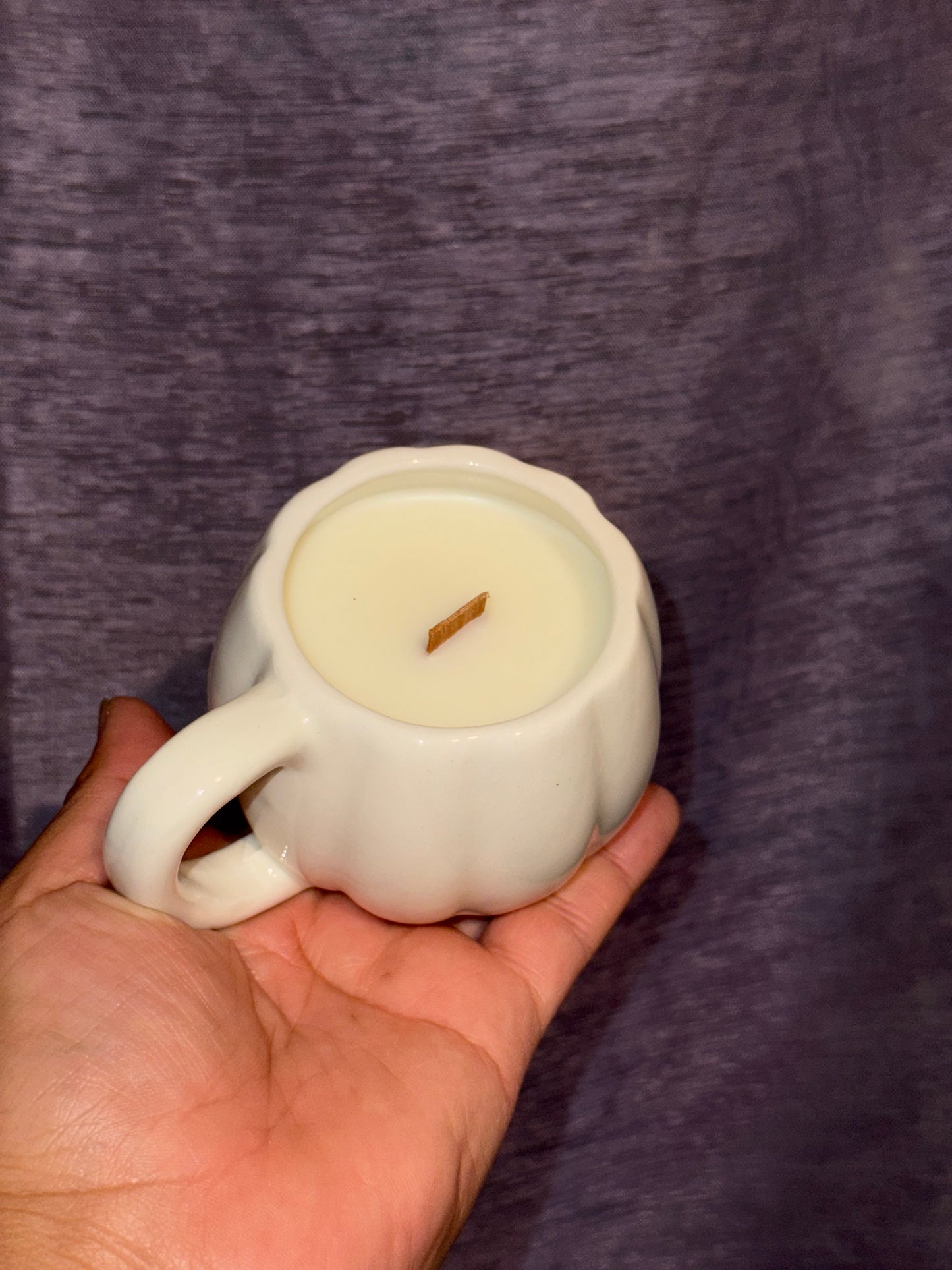 Pumpkin Mini Candle - Coffee Scent