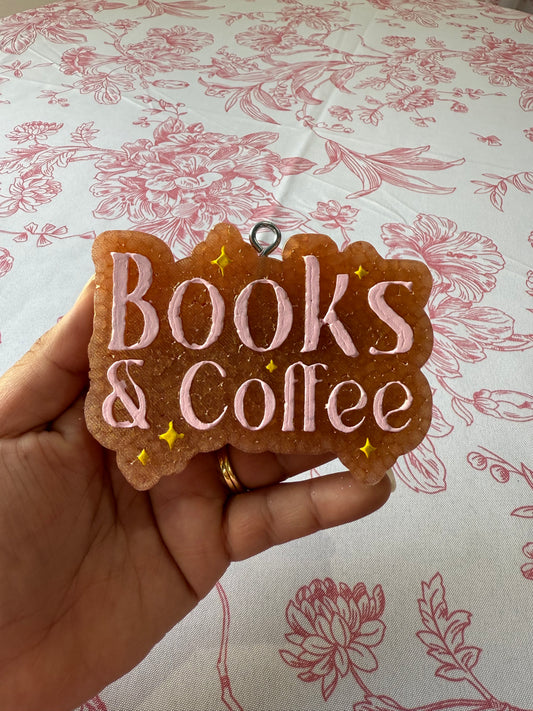 Books & Coffee Freshie