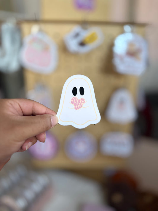 Ghost Pan Dulce Sticker