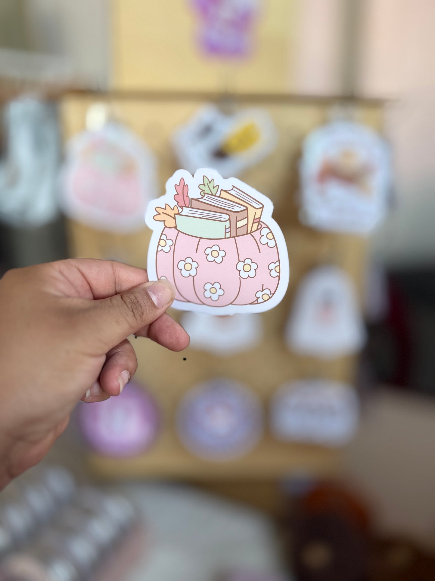 Pumpkin Books Sticker