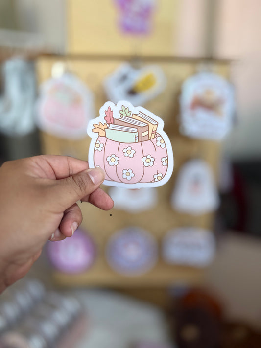 Pumpkin Books Sticker