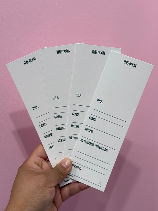 Book Review Bookmark