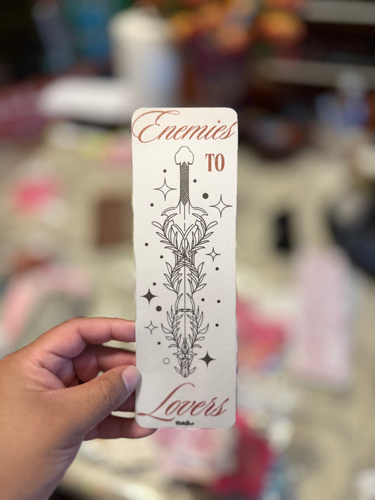 Enemies to Lovers Bookmark