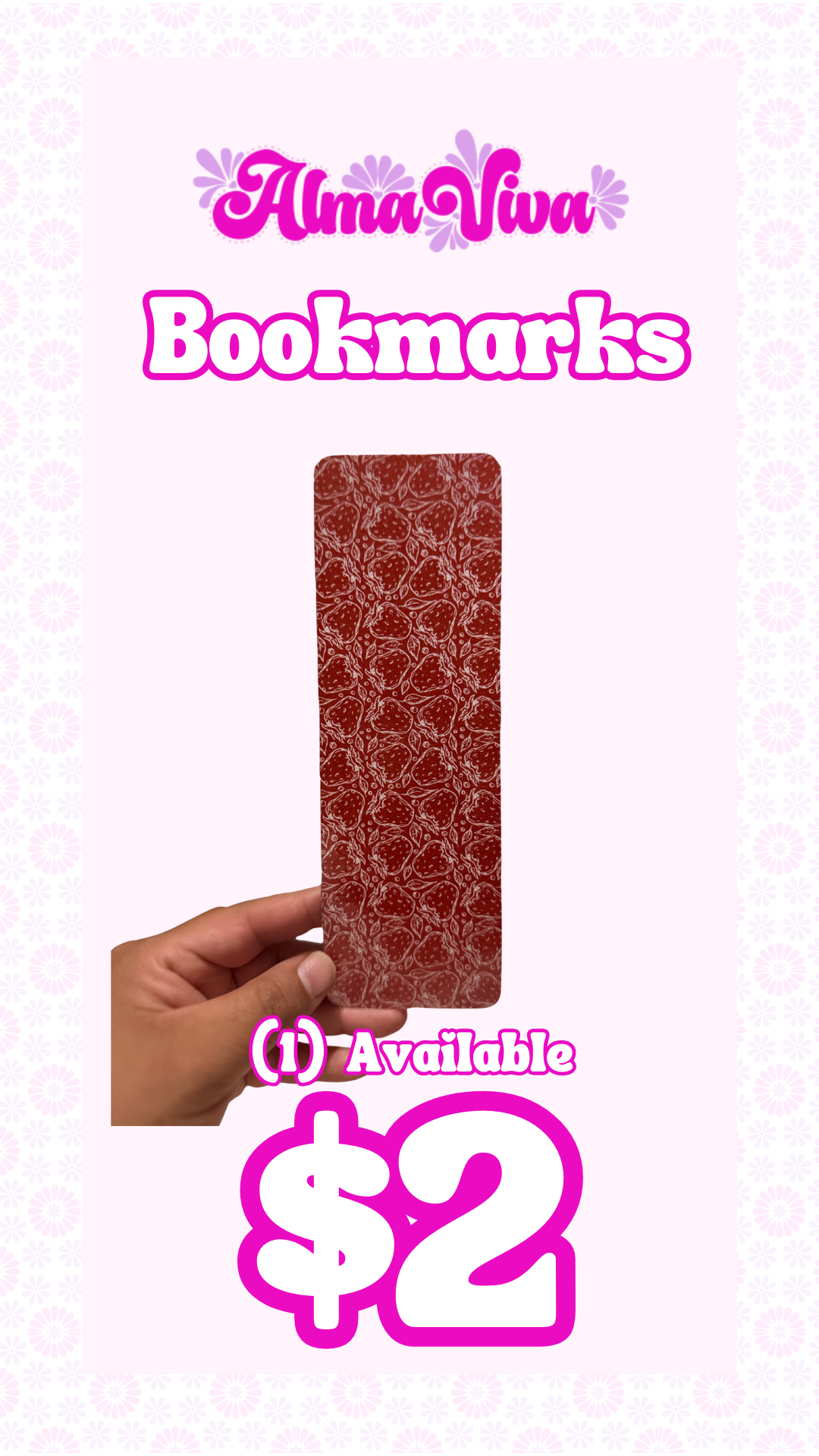 RTS SALE Bookmarks (Ready To Ship)