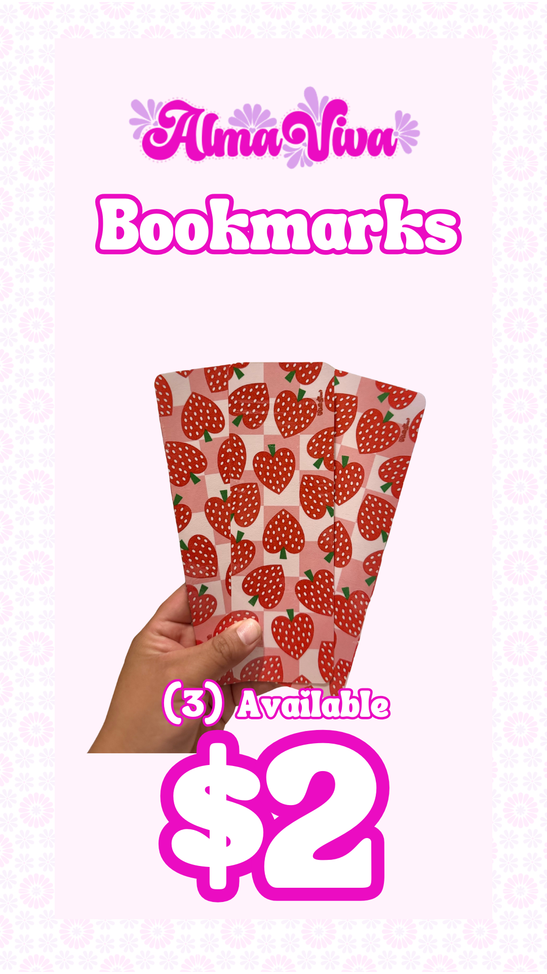 RTS SALE Bookmarks (Ready To Ship)