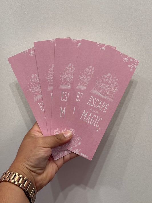 Escape into Magic Bookmark