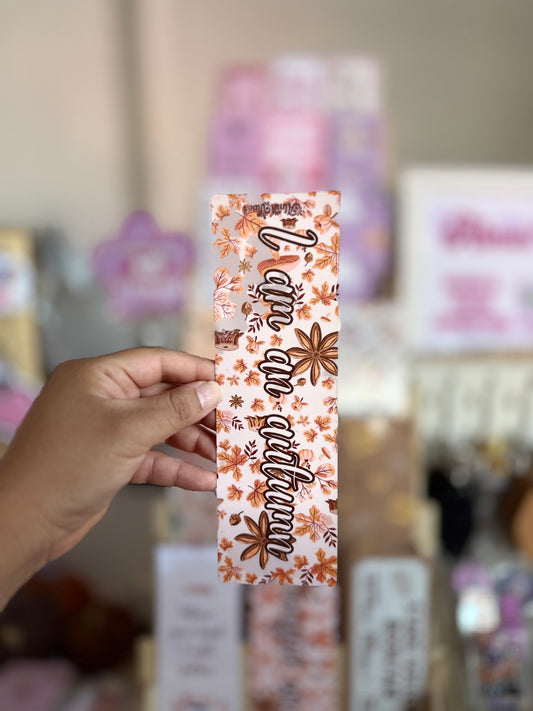 I am an Autumn Bookmark