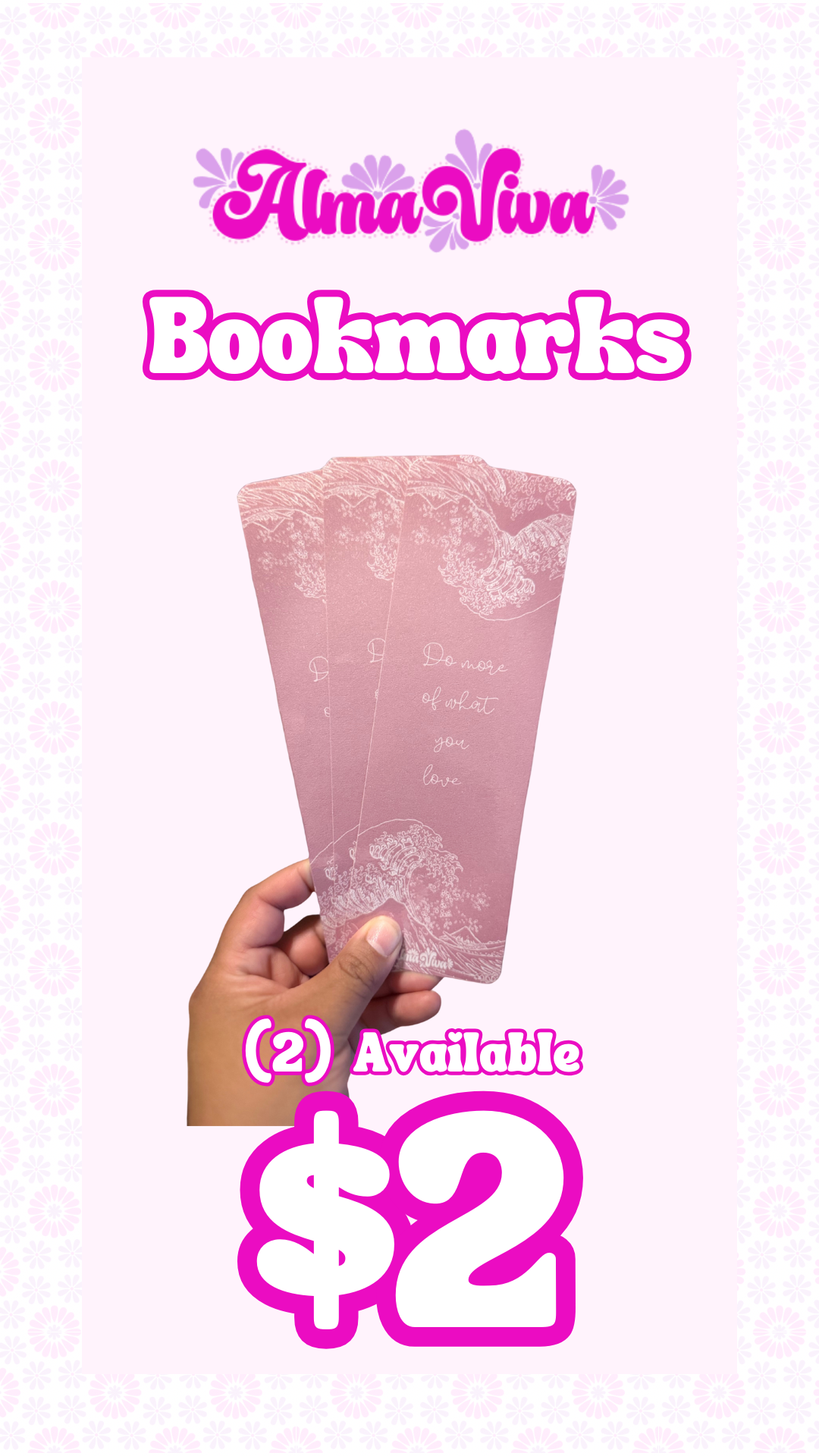 RTS SALE Bookmarks (Ready To Ship)