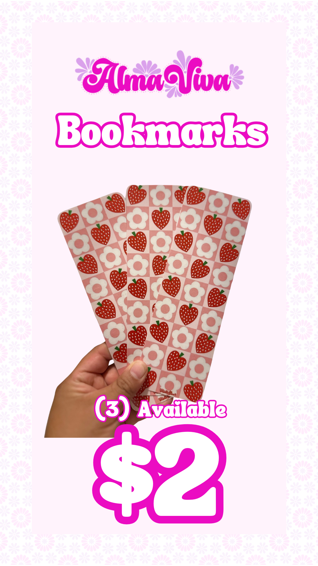 RTS SALE Bookmarks (Ready To Ship)