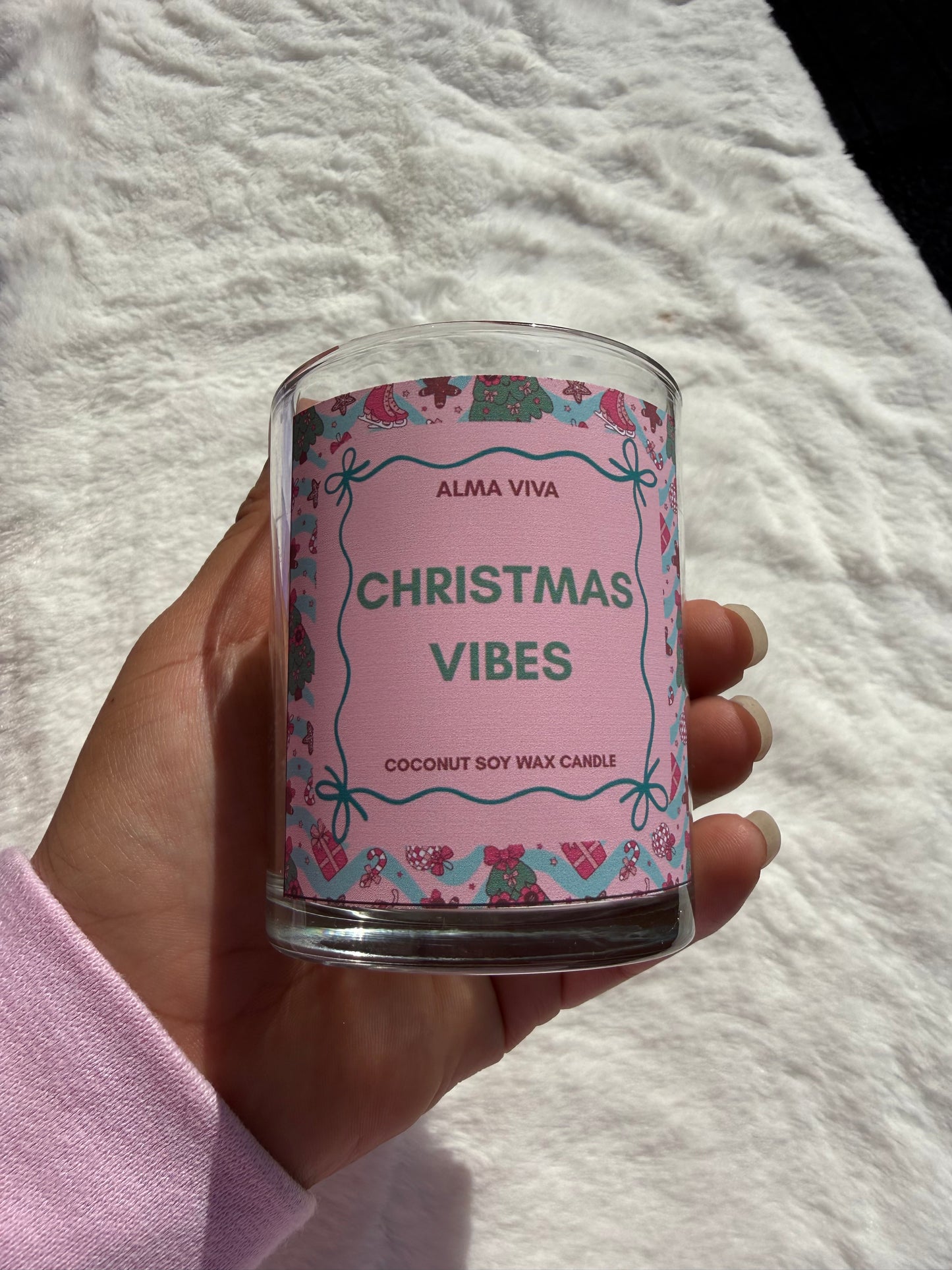 Xmas 7oz Candles