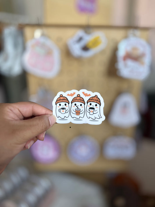 Ghost Trio Sticker