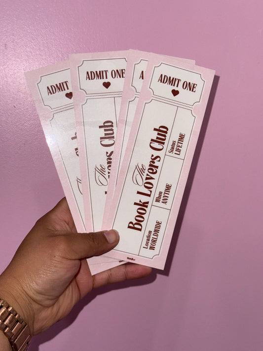 Book Lovers Club Bookmark