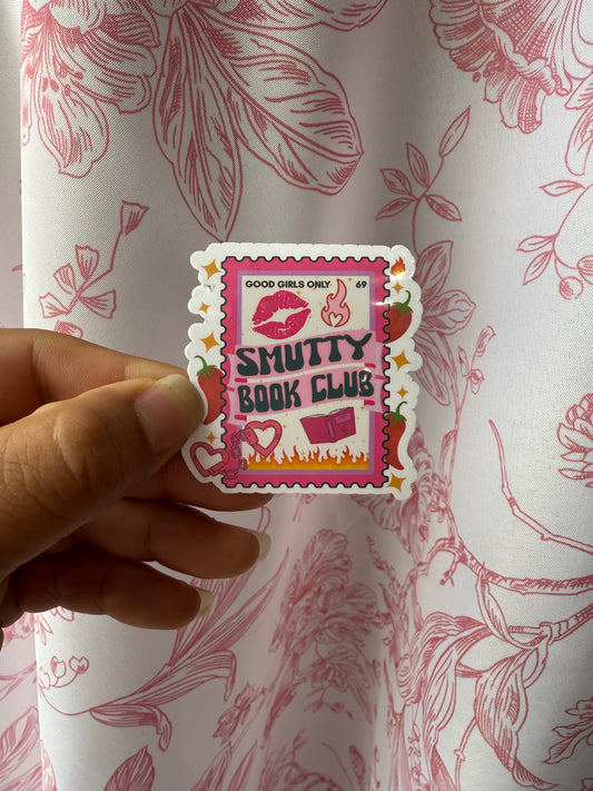 Smutty Book Club Sticker