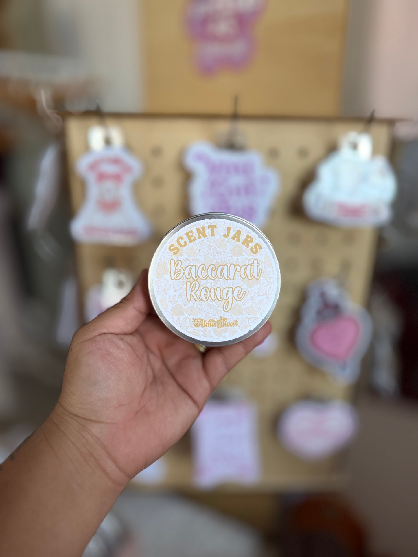 2oz Scent Jars - Fits into Car Coaster