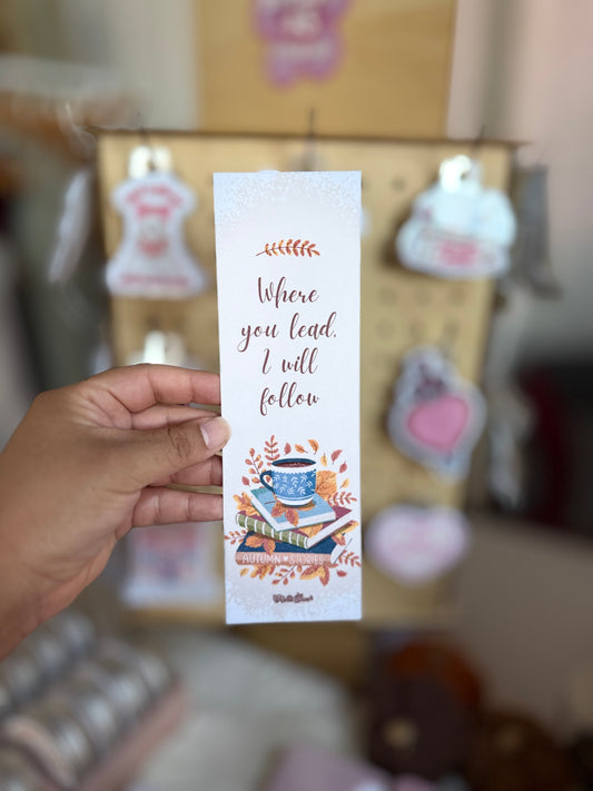 Where you lead I will Follow Bookmark